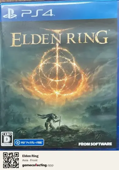 Elden Ring PlayStation 4, Asia box front