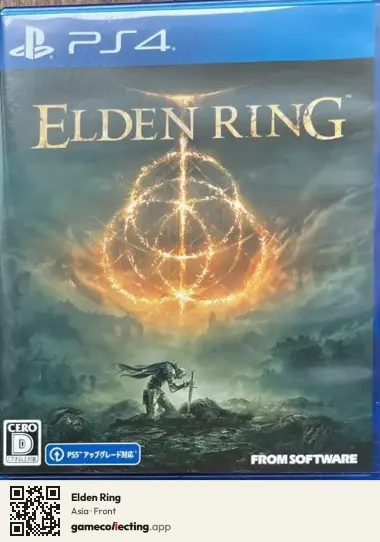 Elden Ring PlayStation 4, Asia box front