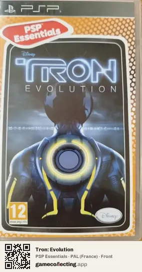 Tron: Evolution PlayStation Portable, France box front
