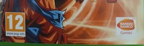 Dragon Ball Xenoverse, the PEGI square on its front