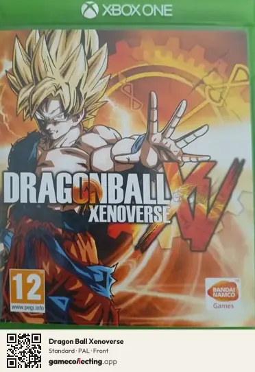 Dragon Ball Xenoverse Xbox One, PAL box front
