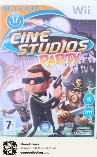 Movie Games Nintendo Wii, France box front