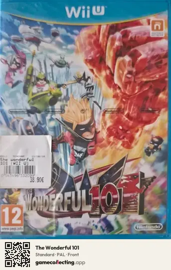 The Wonderful 101 Nintendo Wii U, PAL box front