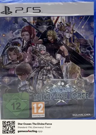 Star Ocean: The Divine Force PlayStation 5, Germany box front
