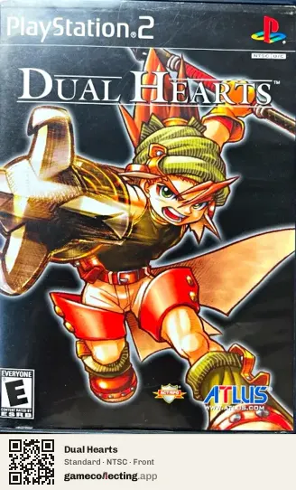 Dual Hearts PlayStation 2, NTSC box front
