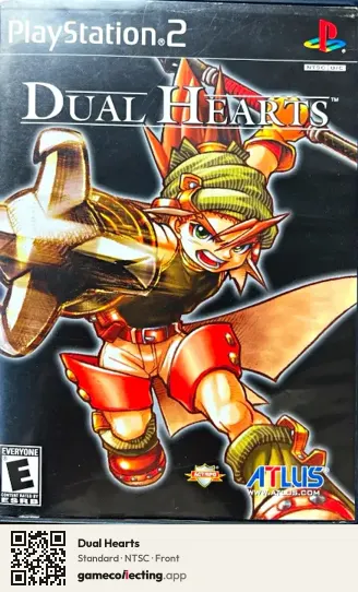 Dual Hearts PlayStation 2, NTSC box front