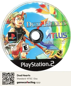 Dual Hearts PlayStation 2, NTSC disc