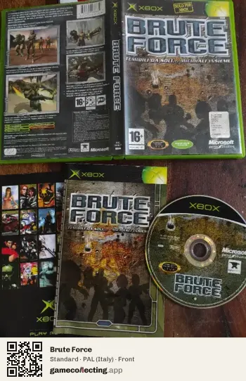 Brute Force Xbox, Italy box front