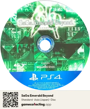 SaGa Emerald Beyond PlayStation 4, Asia disc