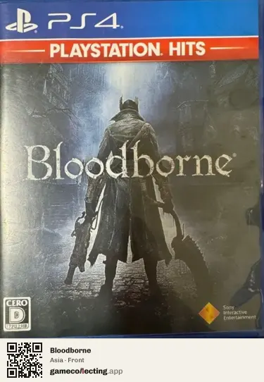 Bloodborne PlayStation 4, Asia box front