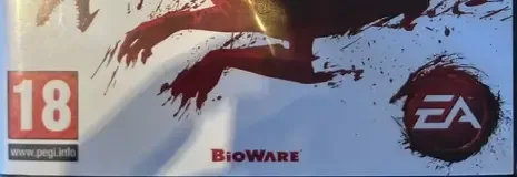 Dragon Age: Origins, the PEGI square on its front