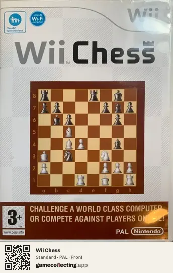 Wii Chess Nintendo Wii, PAL box front