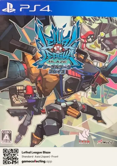 Lethal League Blaze PlayStation 4, Asia box front