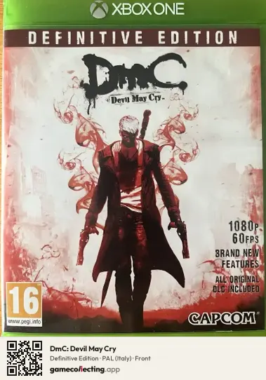 DmC: Devil May Cry Xbox One, Italy box front