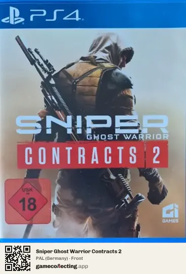Sniper Ghost Warrior Contracts 2 PlayStation 4, Germany box front