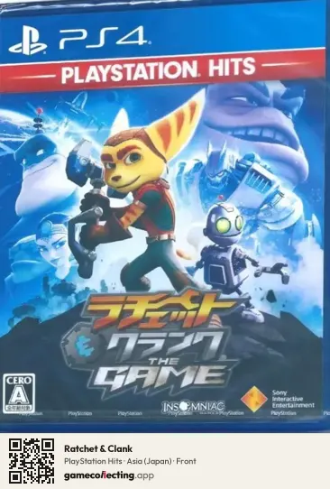 Ratchet & Clank PlayStation 4, Asia box front