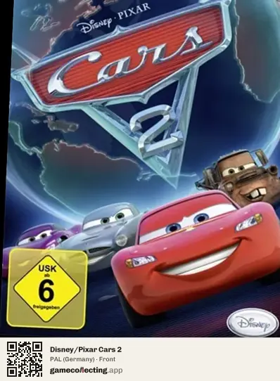 Disney/Pixar Cars 2 Xbox 360, Germany box front