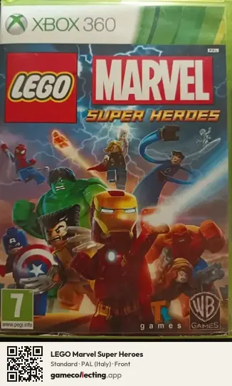 LEGO Marvel Super Heroes Xbox 360, Italy box front