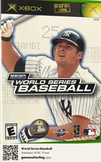 World Series Baseball Xbox, NTSC box front