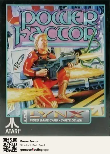 Power Factor Atari Lynx, PAL box front