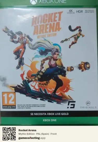 Rocket Arena Xbox One, Spain box front