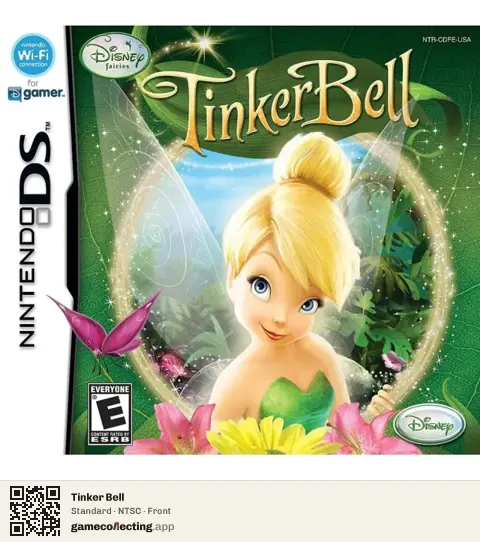 Tinker Bell Nintendo DS, NTSC box front