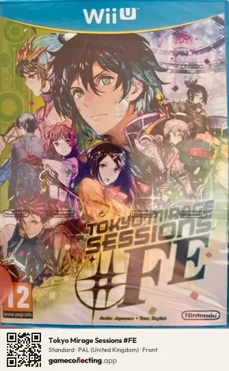 Tokyo Mirage Sessions #FE Nintendo Wii U, United Kingdom box front
