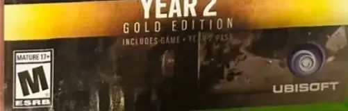 Tom Clancy's Rainbow Six Siege, the ESRB box on its front