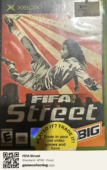 FIFA Street Xbox, NTSC box front