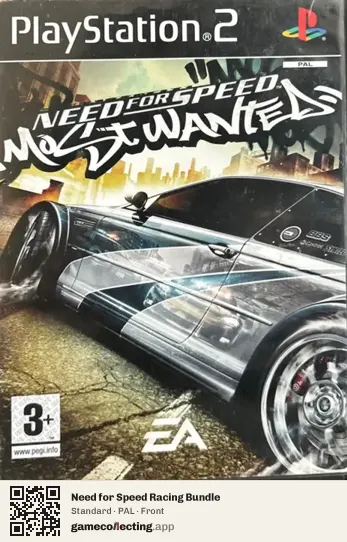 Need for Speed Racing Bundle PlayStation 2, PAL box front