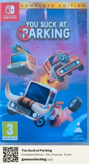 You Suck at Parking Nintendo Switch, France box front
