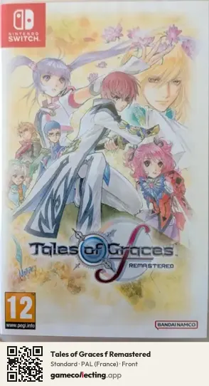 Tales of Graces f Remastered Nintendo Switch, France box front