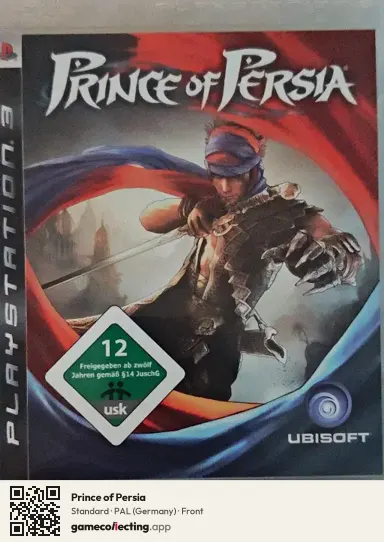 Prince of Persia PlayStation 3, Germany box front