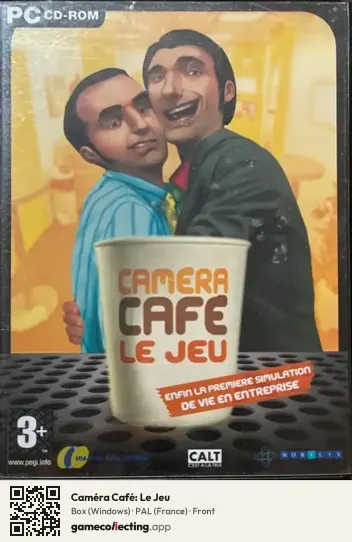 Caméra Café: Le Jeu Computer, France box front