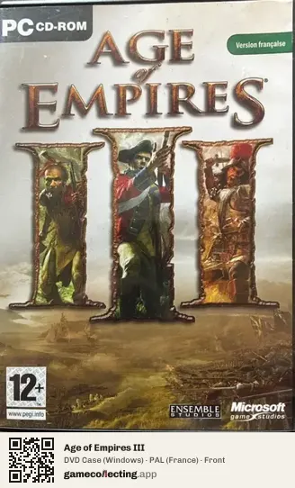 Age of Empires III Computer, France box front