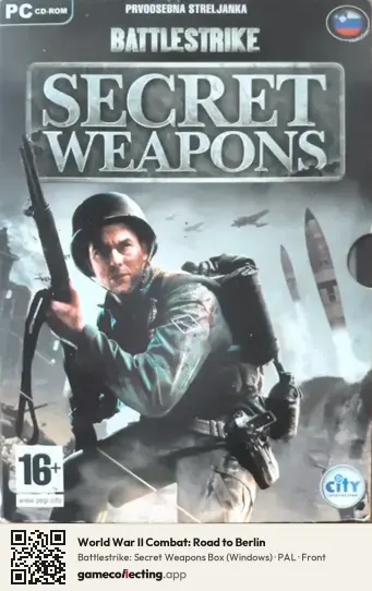 World War II Combat: Road to Berlin Computer, PAL box front