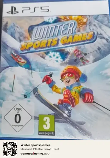 Winter Sports Games PlayStation 5, Germany box front