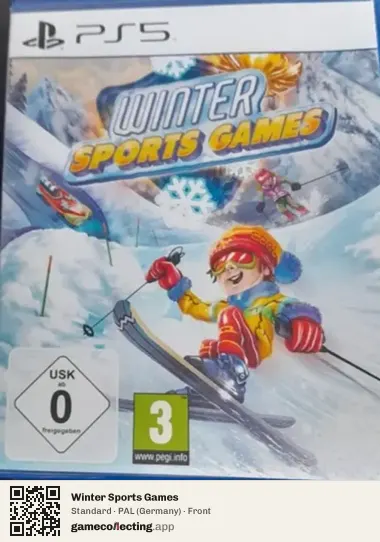 Winter Sports Games PlayStation 5, Germany box front