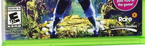 Kinect Sports Rivals, the ESRB box on its front