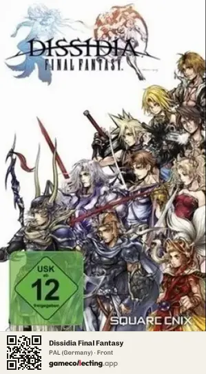 Dissidia Final Fantasy PlayStation Portable, Germany box front
