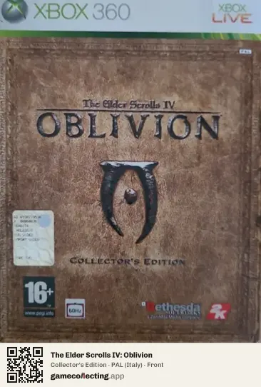 The Elder Scrolls IV: Oblivion Xbox 360, Italy box front