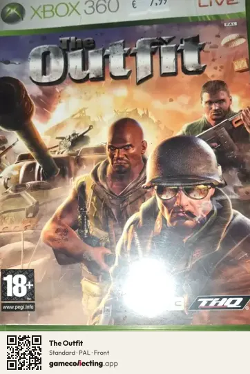The Outfit Xbox 360, PAL box front