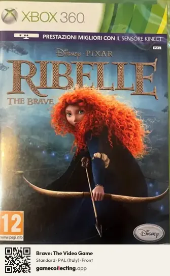 Brave: The Video Game Xbox 360, Italy box front