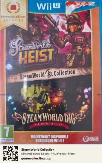SteamWorld Collection Nintendo Wii U, France box front