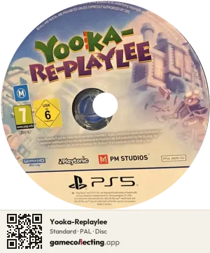 Yooka-Replaylee PlayStation 5, PAL disc