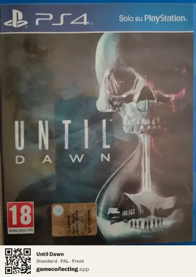 Until Dawn PlayStation 4, PAL box front