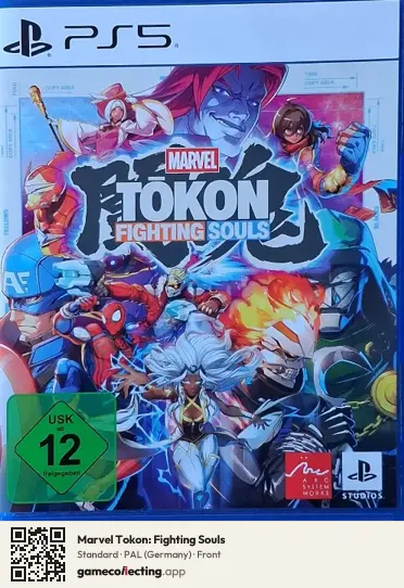 Marvel Tokon: Fighting Souls PlayStation 5, Germany box front