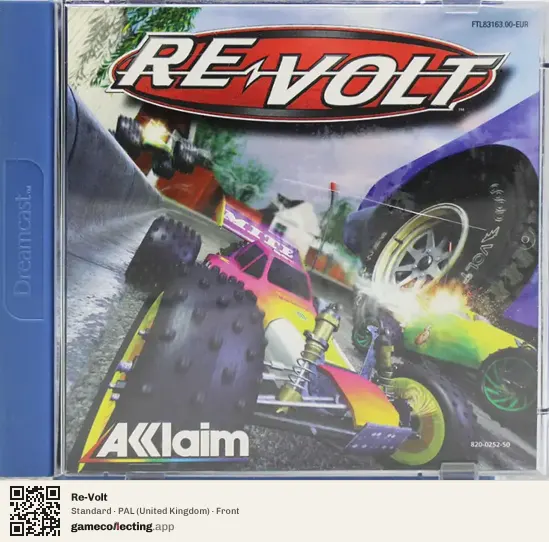 Re-Volt Sega Dreamcast, United Kingdom box front