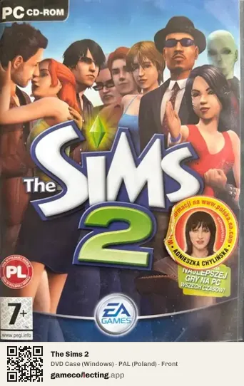 The Sims 2 Computer, Poland box front