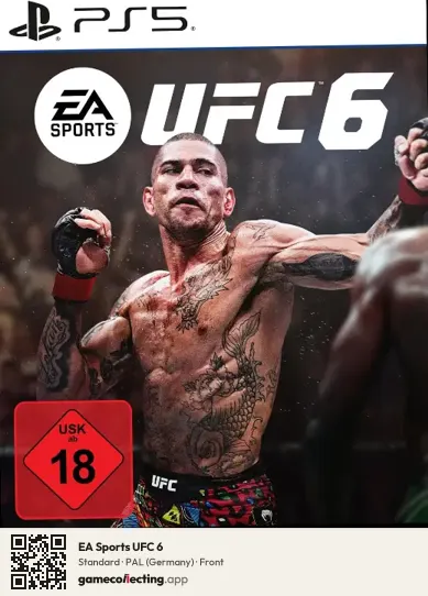 EA Sports UFC 6 PlayStation 5, Germany box front
